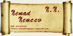 Nenad Nemčev vizit kartica